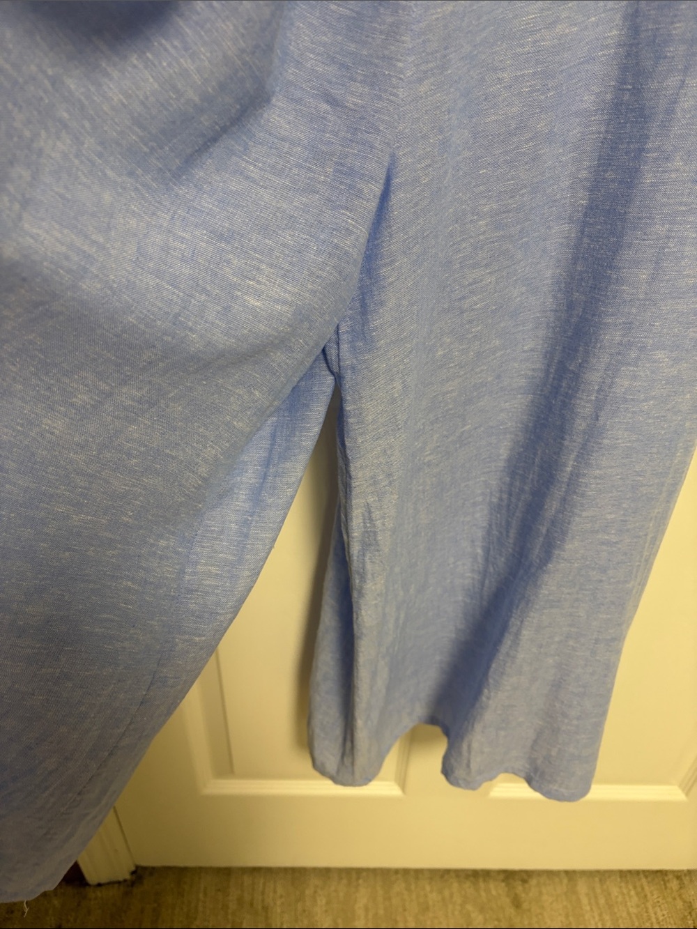 Haute Hippie Blue Women's Wide-Leg Jumpsuit - Picture 7 of 9